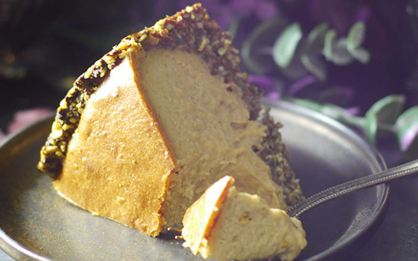 Cakes from vegan cheesecake are sugar free