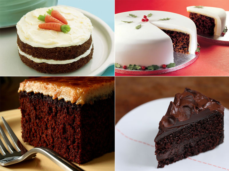 The Four Favorite Delicious Gourmet Cakes
