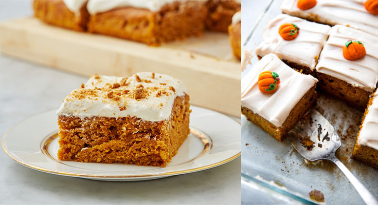 Easy Pumpkin Cake Recipe - How to Make a Moist Pumpkin Cake with Fresh Pumpkin Puree