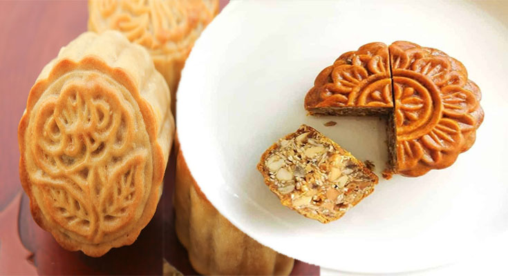 How to Make Moon Cake Coconut Filling