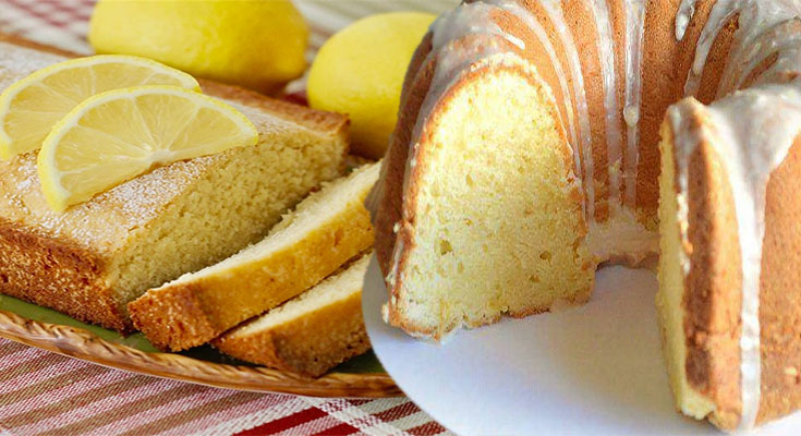 Old Fashioned Lemon Pound Cake