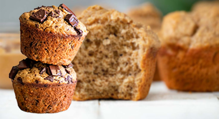 Healthy Banana Muffins