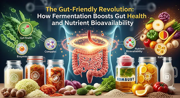 The Gut-Friendly Revolution: How Fermentation Boosts Gut Health and Nutrient Bioavailability