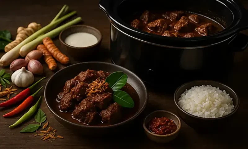 Authentic Indonesian Beef Rendang