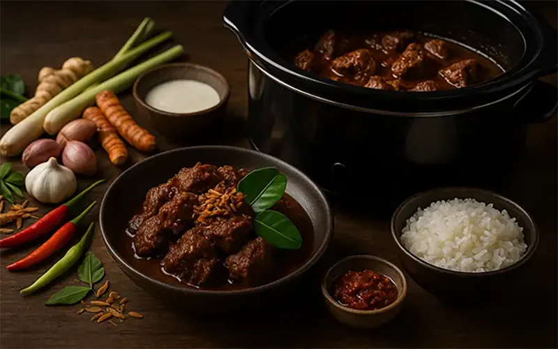 Authentic Indonesian Beef Rendang