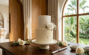 Small Simple Two-Tier Wedding Cake Ideas for Modern Couples